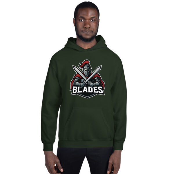 Blades - Unisex Hoodie - Image 4