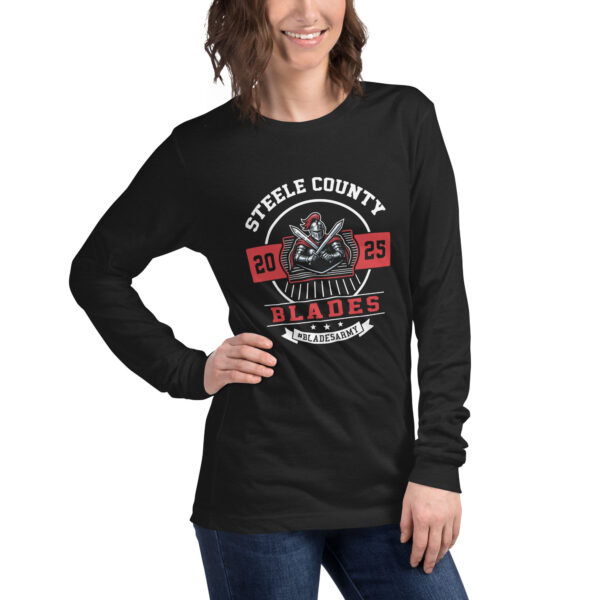 Blades - #Blades Army Banner Unisex Long Sleeve - Image 2
