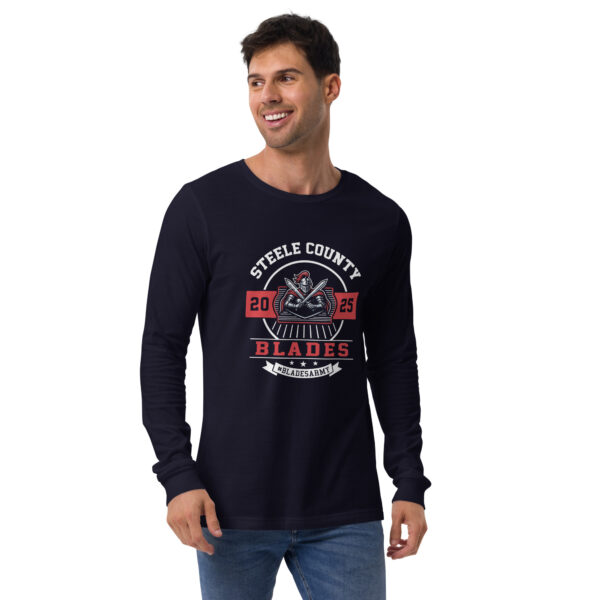 Blades - #Blades Army Banner Unisex Long Sleeve - Image 4