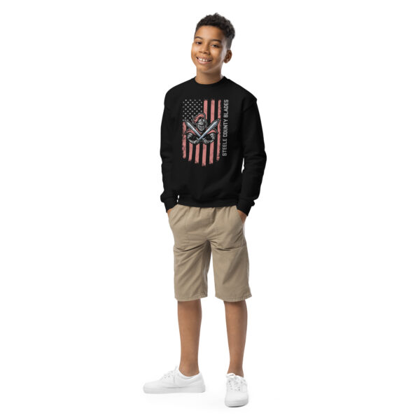 Blades - USA Flag Youth Crew Neck