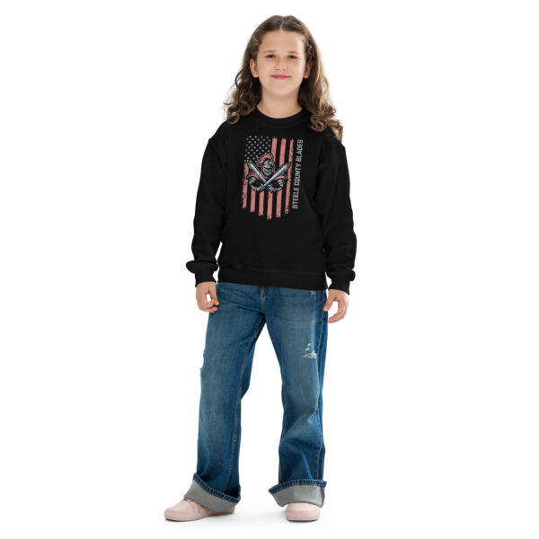 Blades - USA Flag Youth Crew Neck - Image 2