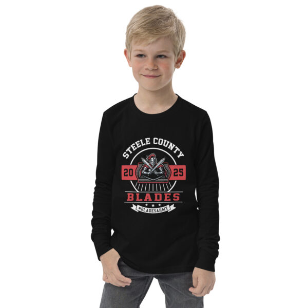 Blades - #Blades Army Banner Youth Long Sleeve - Image 2