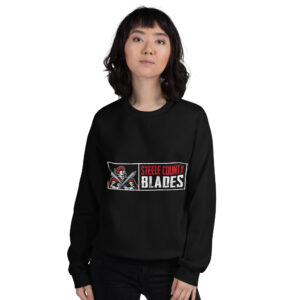 Blades - Box Design Unisex Crew Neck